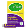 Culturelle Pro Strength Daily Probiotic, Digestive Health Capsules, Naturally Sourced Probiotic Strain Proven to Support Digestive and Immune Health, Gluten and Soy Free, 60 Count